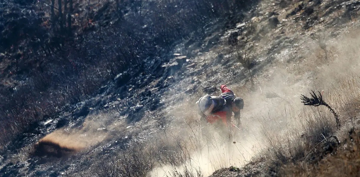 مهار  آتش‌سوزی جنگل‌های سوادکوه  پس از یک شبانه‌روز تلاش