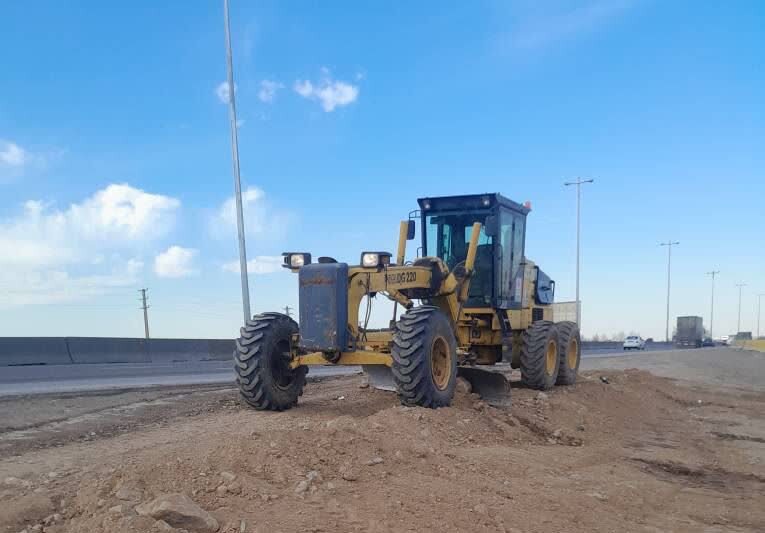 آغاز عملیات شانه‌سازی آزادراه کرج قزوین