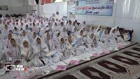 جشن تکلیف ۵۰۰ دانش آموز دختر در رومشکان