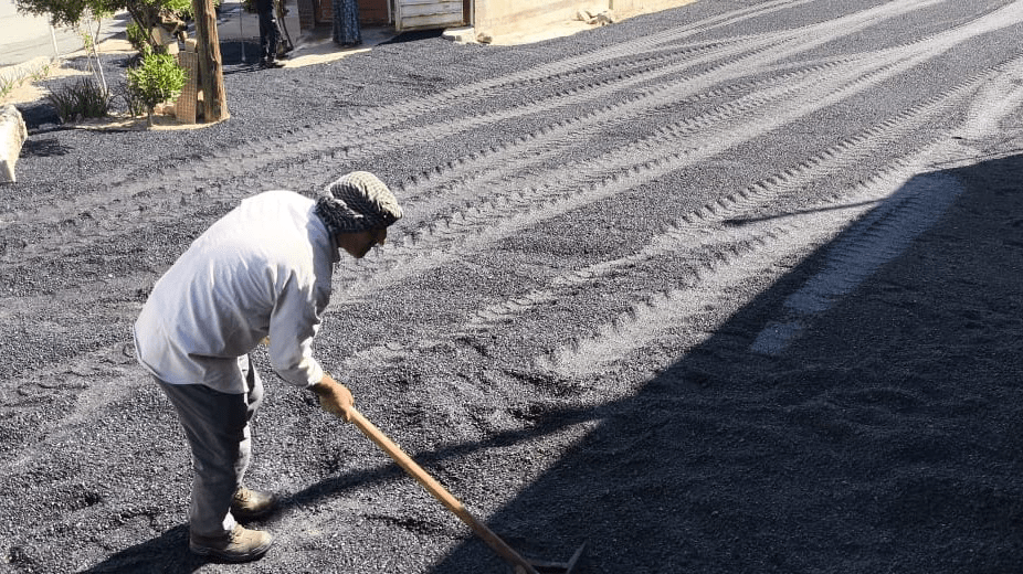 آسفالت ۲۸۰ هزار متر مربع آسفالت در گچساران