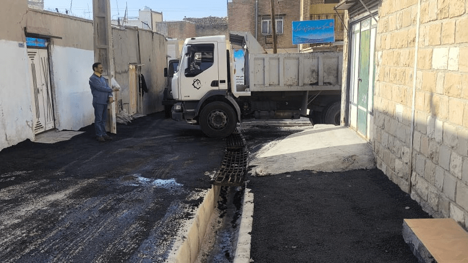 آسفالت ۲۸۰ هزار متر مربع آسفالت در گچساران