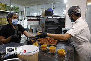 کارگاه پخت زولبیا بامیه در کیش