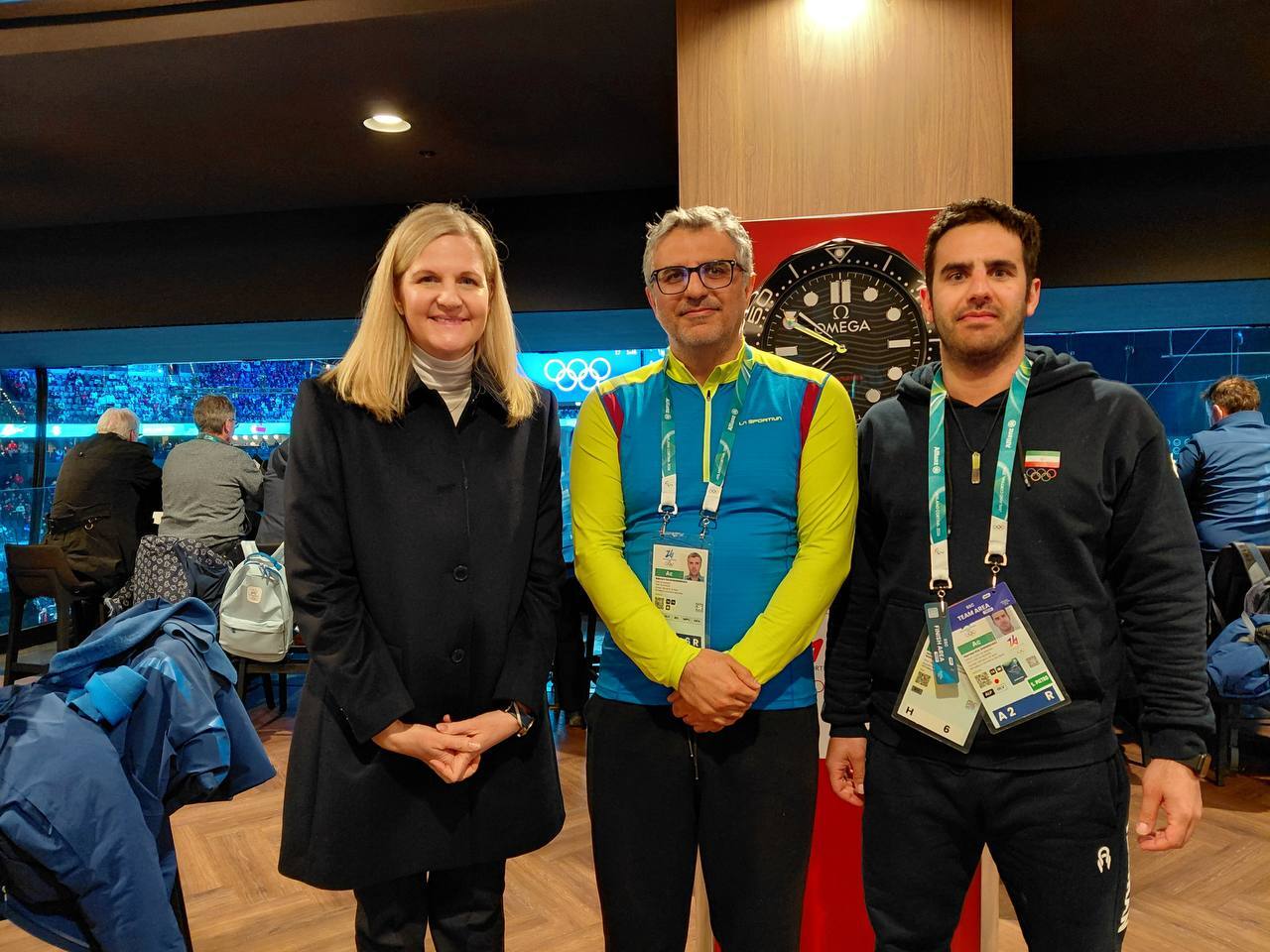 دیدار رئیس فدراسیون اسکی با رئیس کمیته بین‌المللی المپیک