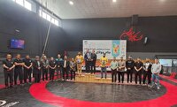 اصفهان قهرمان مسابقات کشتی آزاد نونهالان جام مولای عرشیان