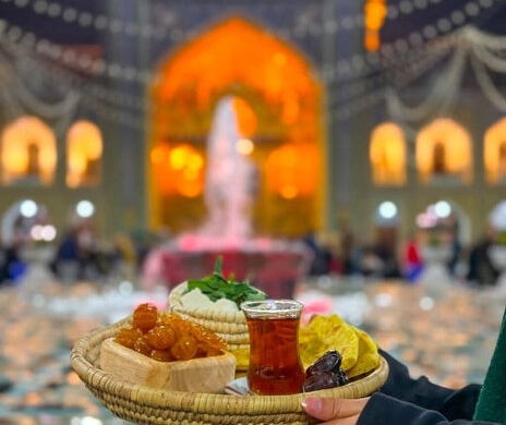 صنایع دستی خوزستان زینت بخش سفره سحر و افطار حرم مطهر رضوی