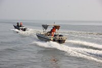 توقیف شناور حامل کالای قاچاق در قشم