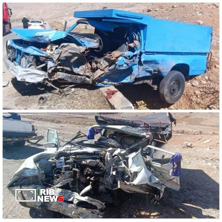 تصادف مرگبار با دو فوتی و دو مصدوم در لرستان