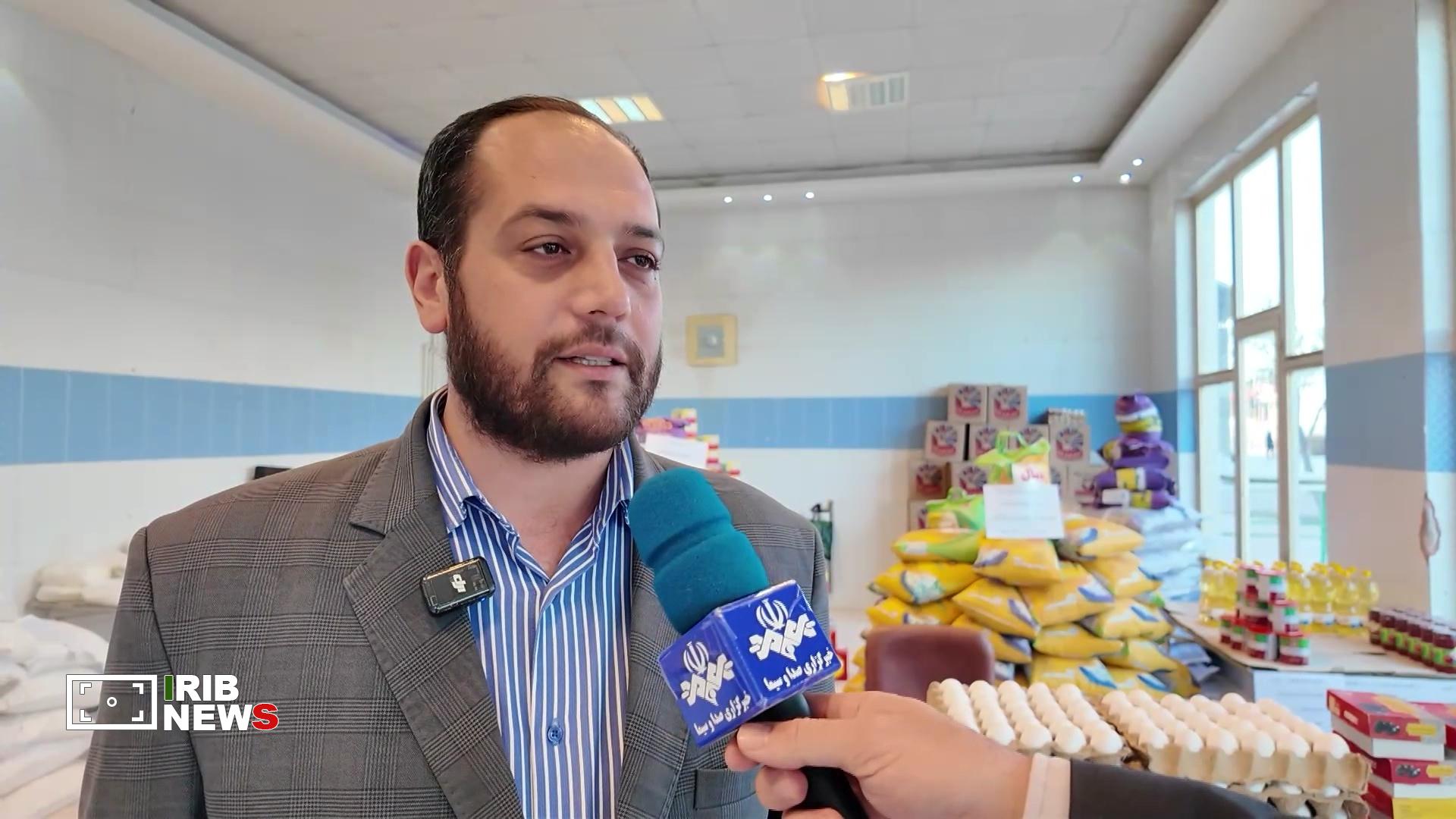 نمایشگاه عرضه کالاهای اساسی ویژه ماه رمضان در اردبیل