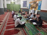 جزء خوانی قرآن کریم در مساجد میناب