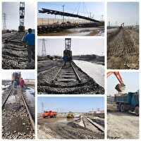 آغاز طرح نوسازی خطوط ریلی بندر امام خمینی برای جهش در حمل‌ونقل ریلی کشور