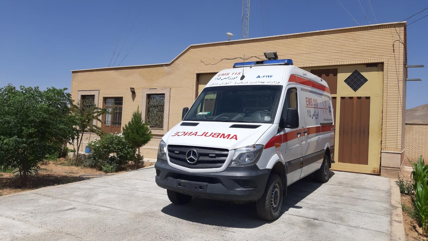 افتتاح سومین پایگاه جاده‌ای اورژانس نجف‌آباد در روستای اشن