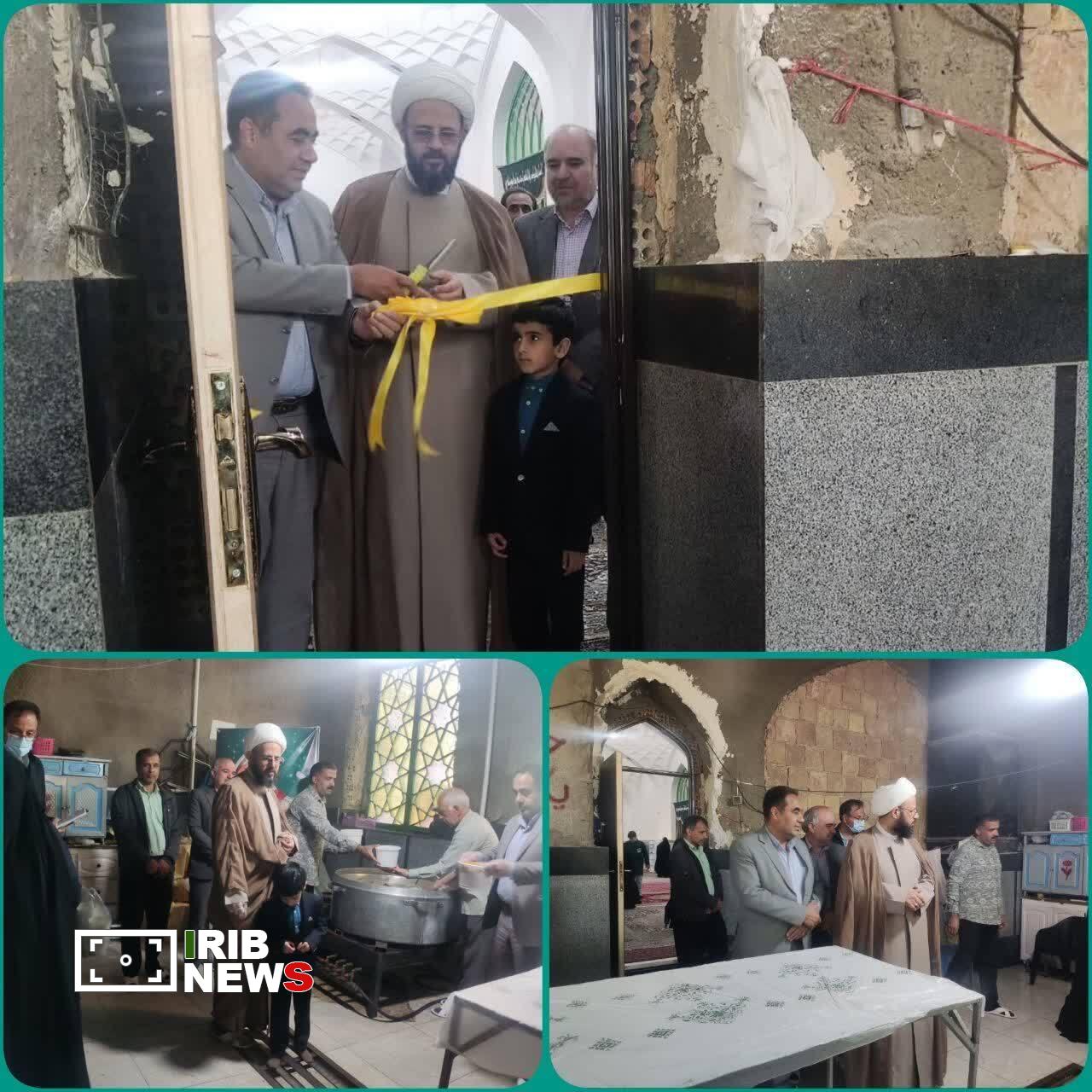 افتتاح آشپزخانه مهدوی در امامزاده خواجه ابورضا مطهرآباد افتتاح آشپزخانه مهدوی در امامزاده خواجه ابورضا مطهرآباد