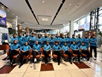 کاروان تیم ملی فوتبال بانوان عازم گلدکوست شد