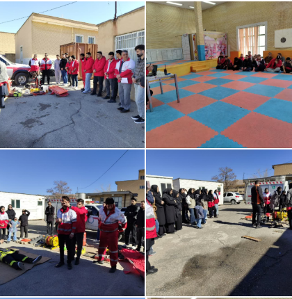 دوره بازآموزی طرح امداد و نجات ۱۴۰۵ در فرخشهر