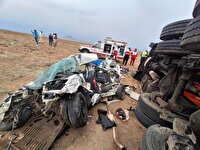 فاجعه در جاده قدیم قزوین-همدان؛ انحراف به چپ پژو ۲۰۶، ۶ قربانی گرفت