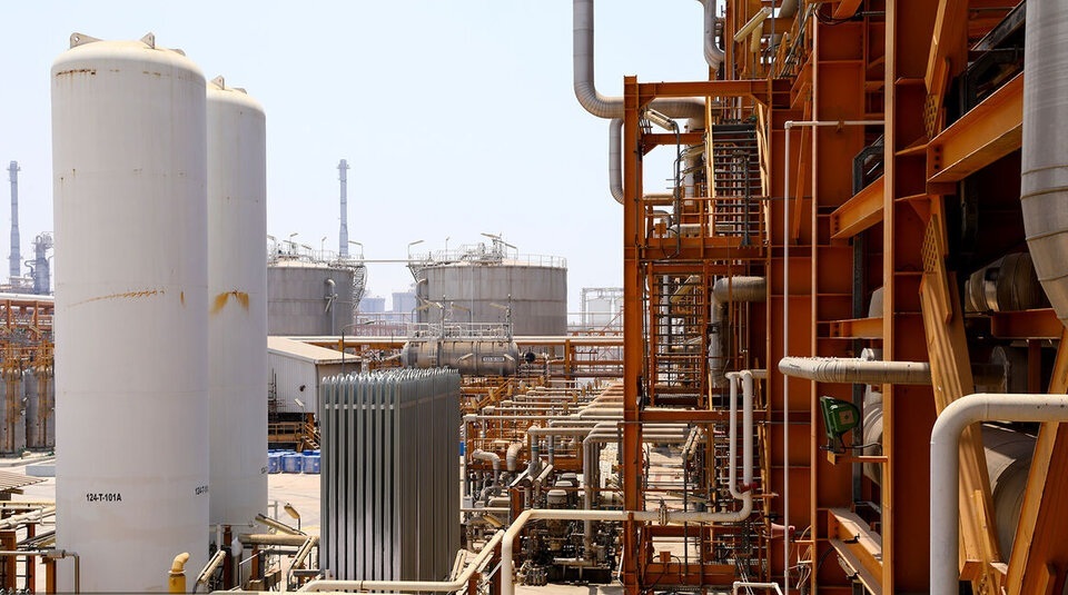 تحقق افزایش بیش از ۵۶۰ میلیون مترمکعبی تولید گاز شیرین در پارس جنوبی