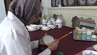 راه اندازی  اولین کارگاه تولید سرامیک در شهرستان نهاوند