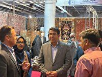 بازدید استاندار کرمان از سی‌ودومین نمایشگاه بین‌المللی فرش