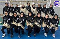 دختران نونهال هندبالیست قم قهرمان مسابقات کشوری