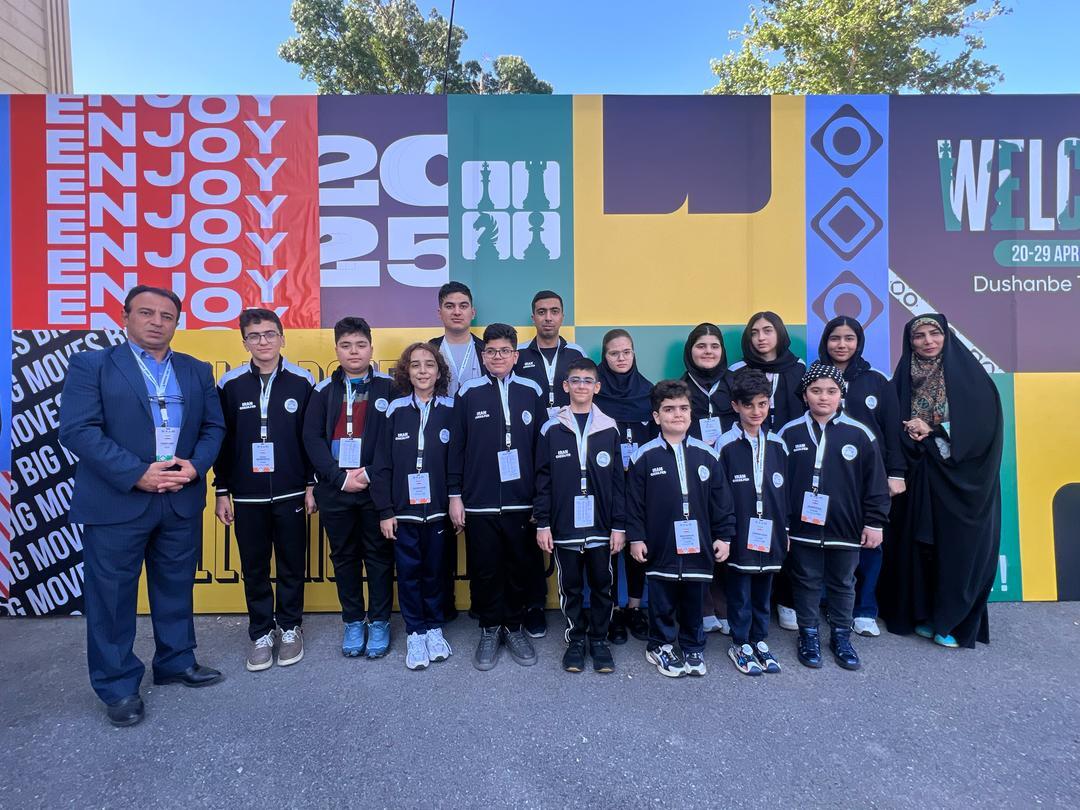 شطرنج رده‌های سنی غرب آسیا؛ یک نقره و یک برنز نوجوانان ایران در بخش رپید