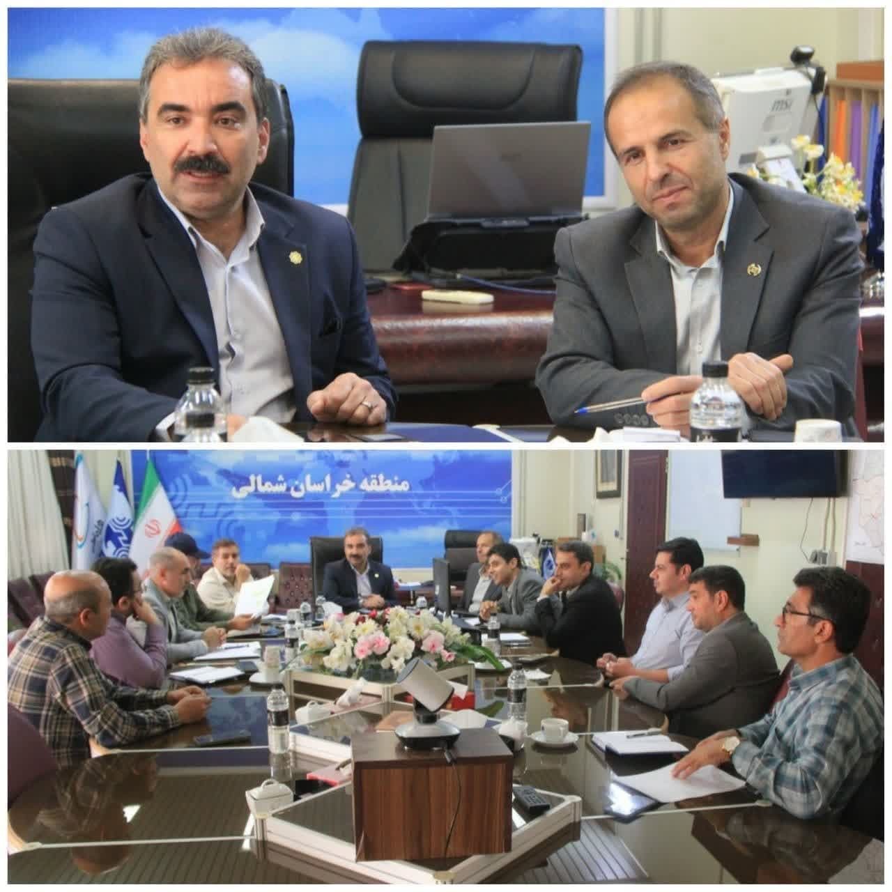 امضای تفاهم نامه اجرای فیبر نوری در بجنورد