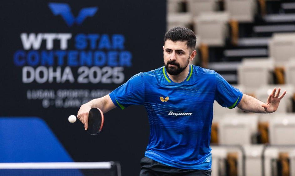 حذف نیما عالمیان از تنیس روی میز کانتندر تونس