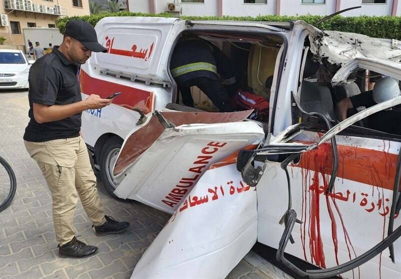 شهادت بیش از ۱۴۰۰ نفر از کادر درمان در نوار غزه شهادت بیش از ۱۴۰۰ نفر از کادر درمان در نوار غزه