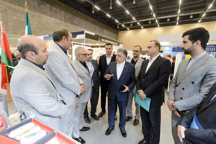 دستاوردهای کشاورزی ایران در نمایشگاههای مینسک دستاوردهای کشاورزی ایران در نمایشگاههای مینسک