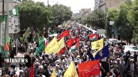 فریاد انتقام قمی‌ها در راهپیمایی ضد صهیونیستی