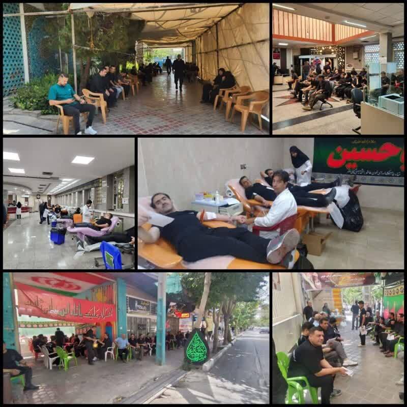 اهدای ۲۲۹۳ واحد خون در مراکز اهدای خون در استان اصفهان