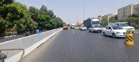 اجرای طرح تعریض و رفع نقاط حادثه‌خیز آزادراه تهران