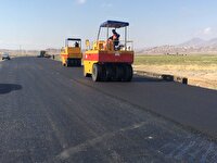 ۱۰ کیلومتر از مسیر بختگان – ارسنجان آسفالت شد