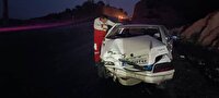 واژگونی خودرو در جاده کازرون به شیراز