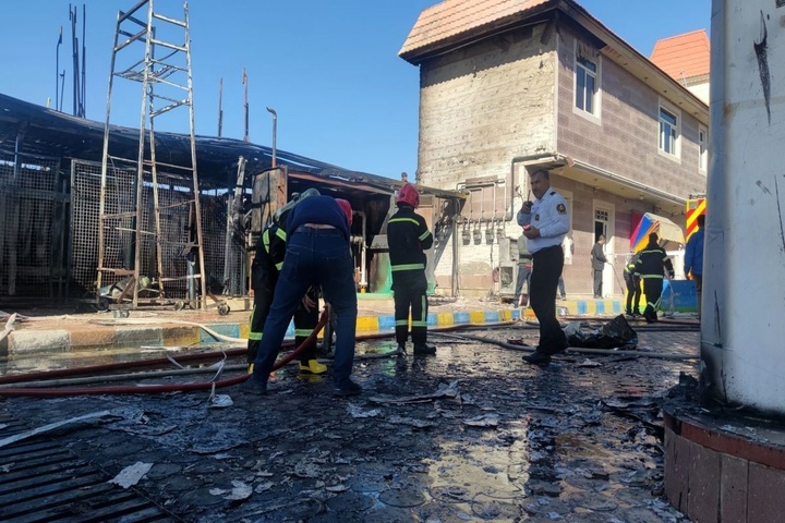 سوختگی سه عضو خانواده در پیرانشهر بر اثر انفجار کپسول گاز