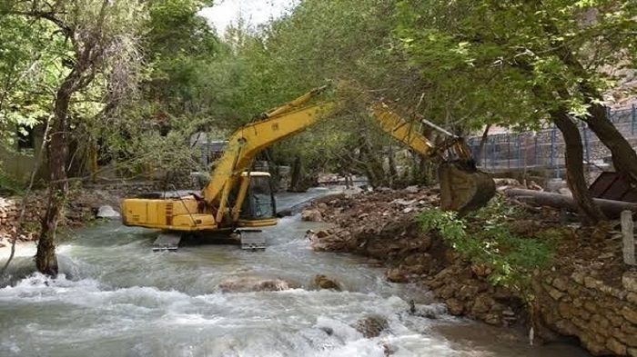 ۶۲۱ هزار مترمربع دیگر از مسیر گرگانرود سنددار شد