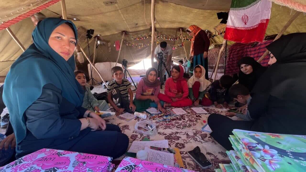 کتاب، مهمان دلنشین چادر‌های عشایر شهر تاریخی بلقیس