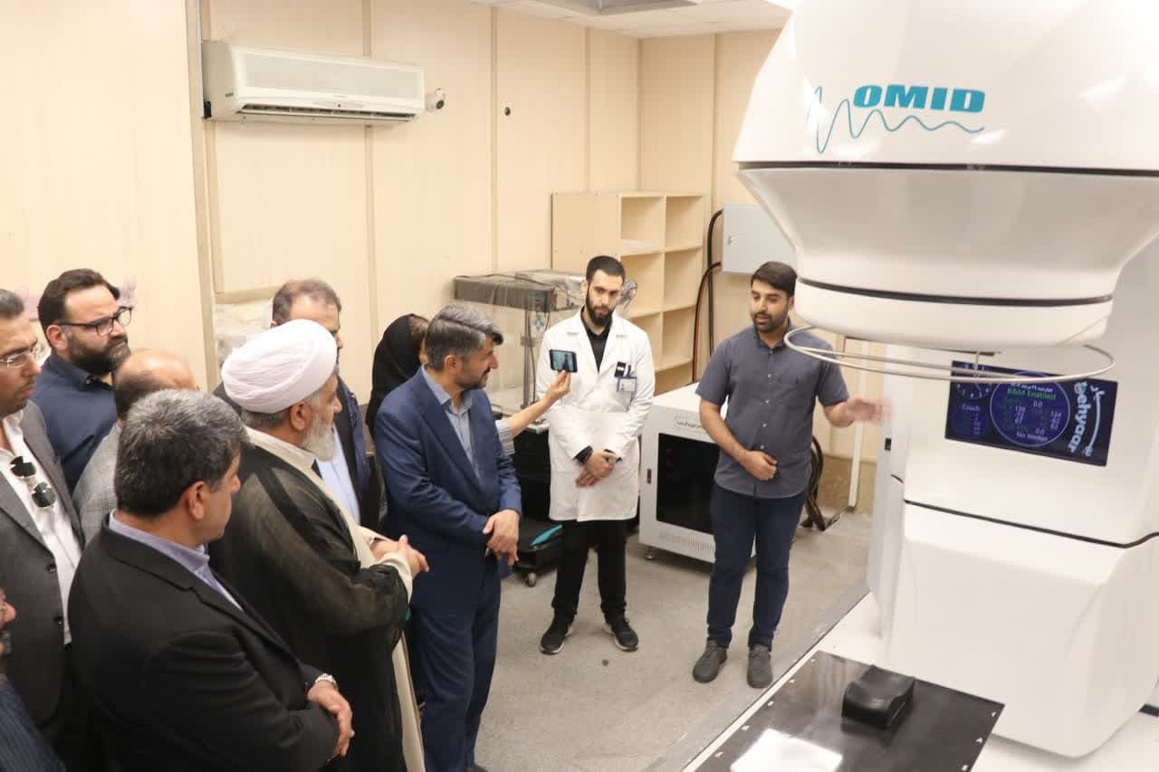 راه‌اندازی دستگاه درمان تومور‌های سرطانی در بابلسر