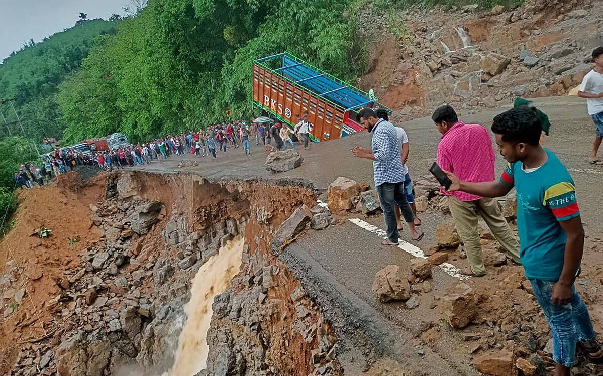 رانش زمین در هند با ۷ کشته و مفقود