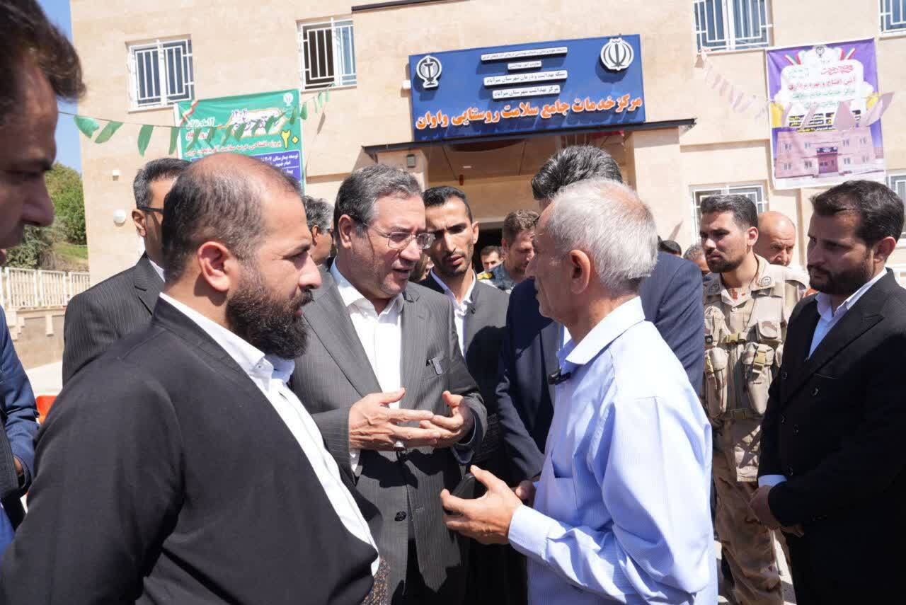 بازدید استاندار آذربایجانغربی از مرکز خدمات جامع سلامت روستایی واوان بازدید استاندار آذربایجانغربی از مرکز خدمات جامع سلامت روستایی واوان