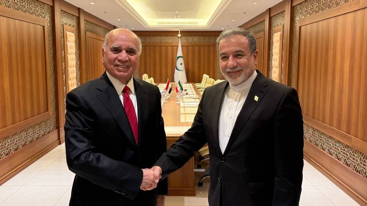 تأکید وزرای خارجه ایران و عراق بر پایان دادن به بحران غزه تأکید وزرای خارجه ایران و عراق بر پایان دادن به بحران غزه