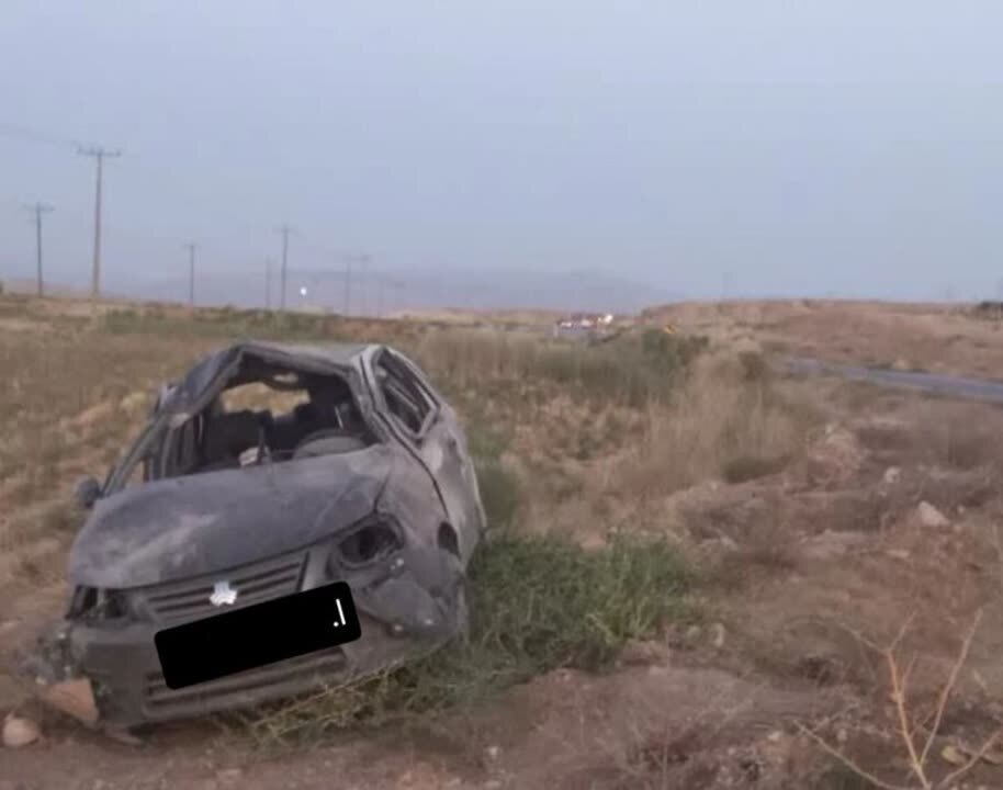 واژگونی ساینا در جاده پیش‌قلعه به آق‌مزار یک کشته برجای گذاشت