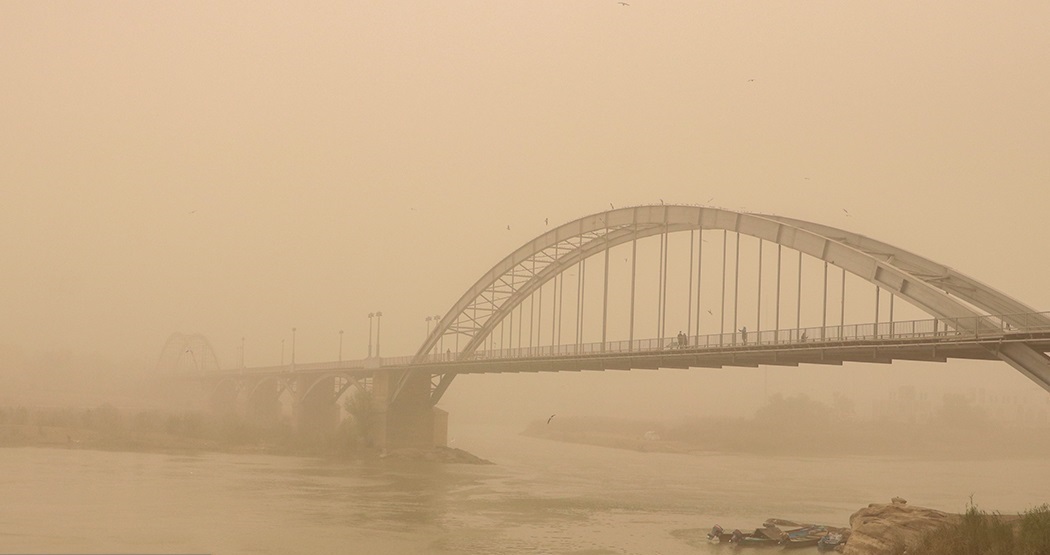 پیش بینی وقوع گرد و خاک محلی و کاهش دما در خوزستان