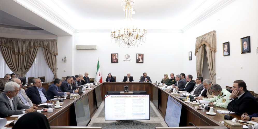 برگزاری جلسه ستاد ملی ترانزیت به ریاست معاون اول رئیسجمهور برگزاری جلسه ستاد ملی ترانزیت به ریاست معاون اول رئیسجمهور