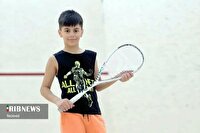 پندار ترک‌زاد از کیش در اردوی آمادگی اسکواش