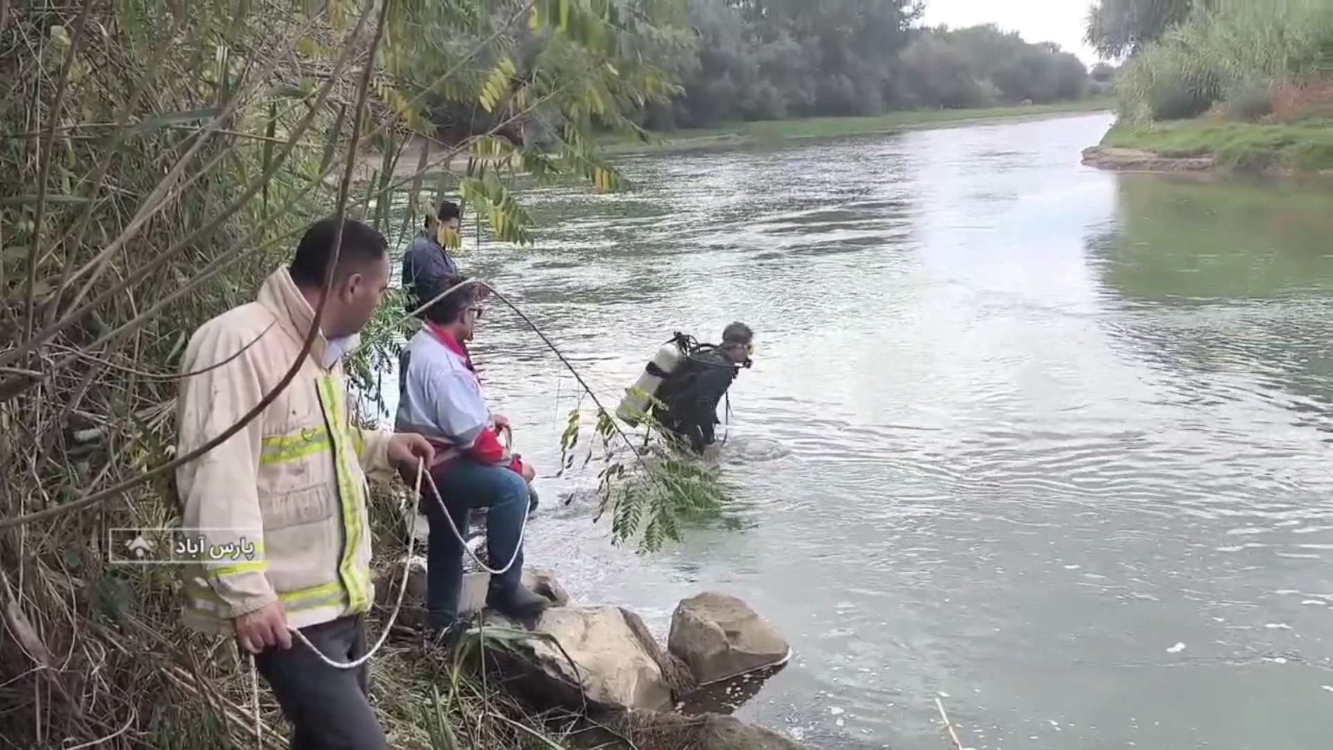 جسد جوان غرق شده در رودخانه ارس پیدا شد
