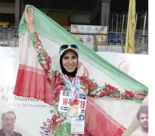 درخشش بانوان دو و میدانی کار همدانی در مسابقات آسیایی پیشکسوتان