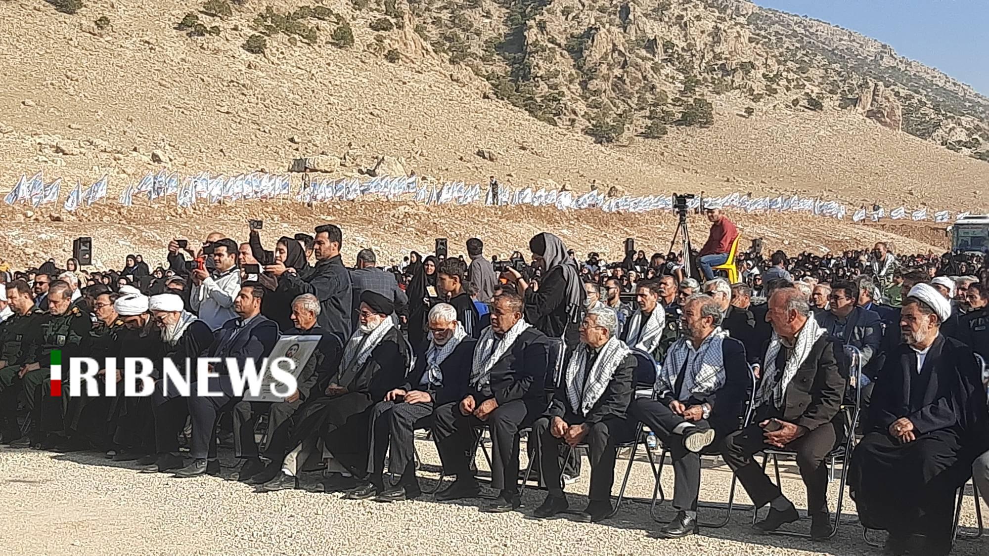 نغمه جاودان حماسه در ایل خزل؛ پنجمین یادواره شهدا در آسمان‌آباد