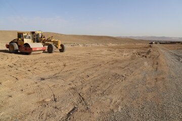 مراسم قرعه‌کشی اراضی طرح نهضت ملی مسکن در روستای اوندر کوهسرخ