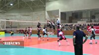 پیروزی والیبالیست‌های قم مقابل ملوان تهران