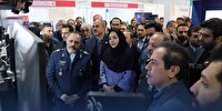 بازدید وزیر دفاع از غرفه سازمان هواشناسی کشور